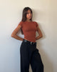 Image de Jojes Jersey Tee in Spice Orange