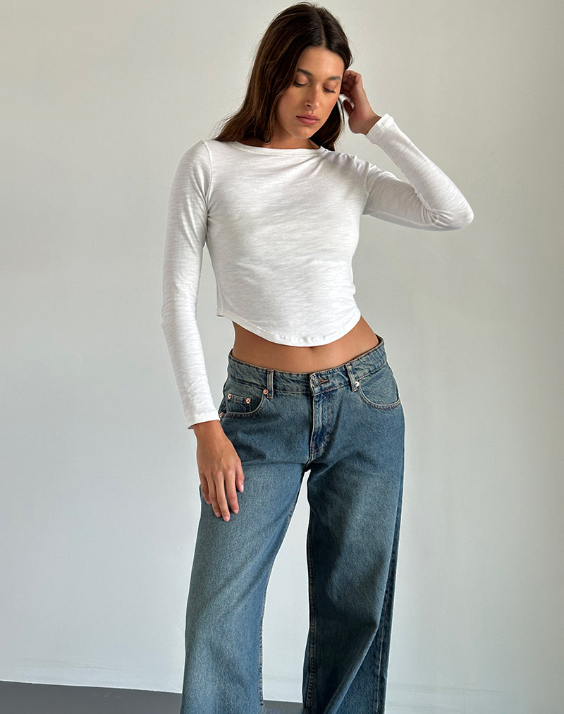 Image de Jojisa Top en Jersey Off White