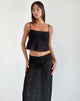 Image de Jolan Cami Top in Black Clover Lace