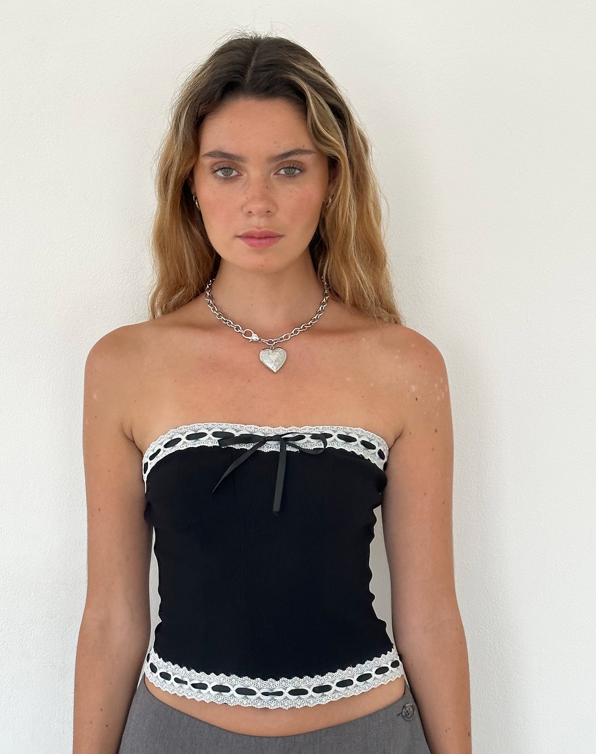 Image de Jude Chunky Heart Necklace by Gemini Jewels