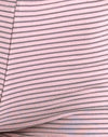 Jersey rayé rose et gris