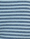 Rayures en côtes texturées Bleu tonal