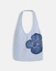 Image de Jules Top in Stripe Floral Baby Blue