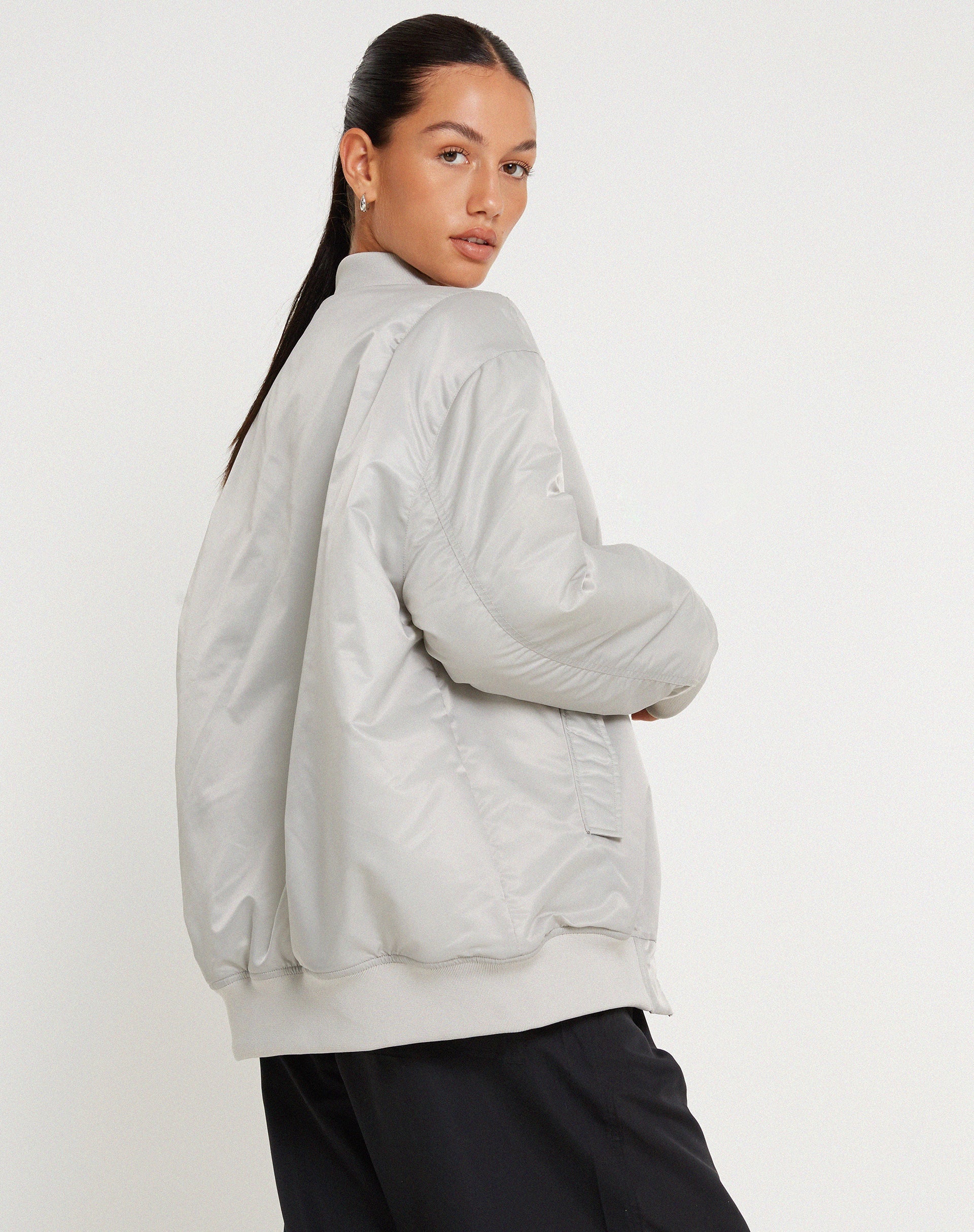 Image de la veste Junpyo en gris glacier