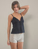 Image de Jepuni Cami Top in Black Poplin