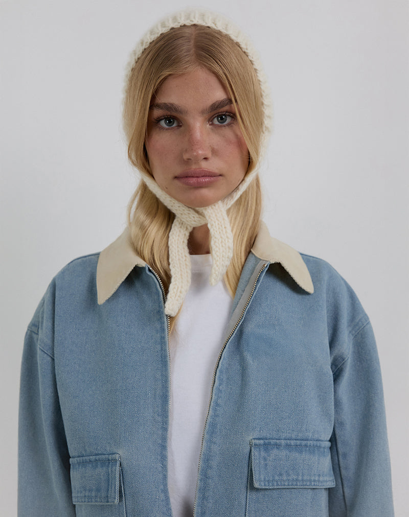 Image de la veste Kahyun en Denim Light Wash