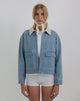 Image de la veste Kahyun en Denim Light Wash