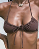 Image de Kaia Bikini Top in Coffee