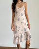 Image de Kamala Midi Dress in Wild Rose Blue