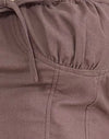 Lin taupe foncé