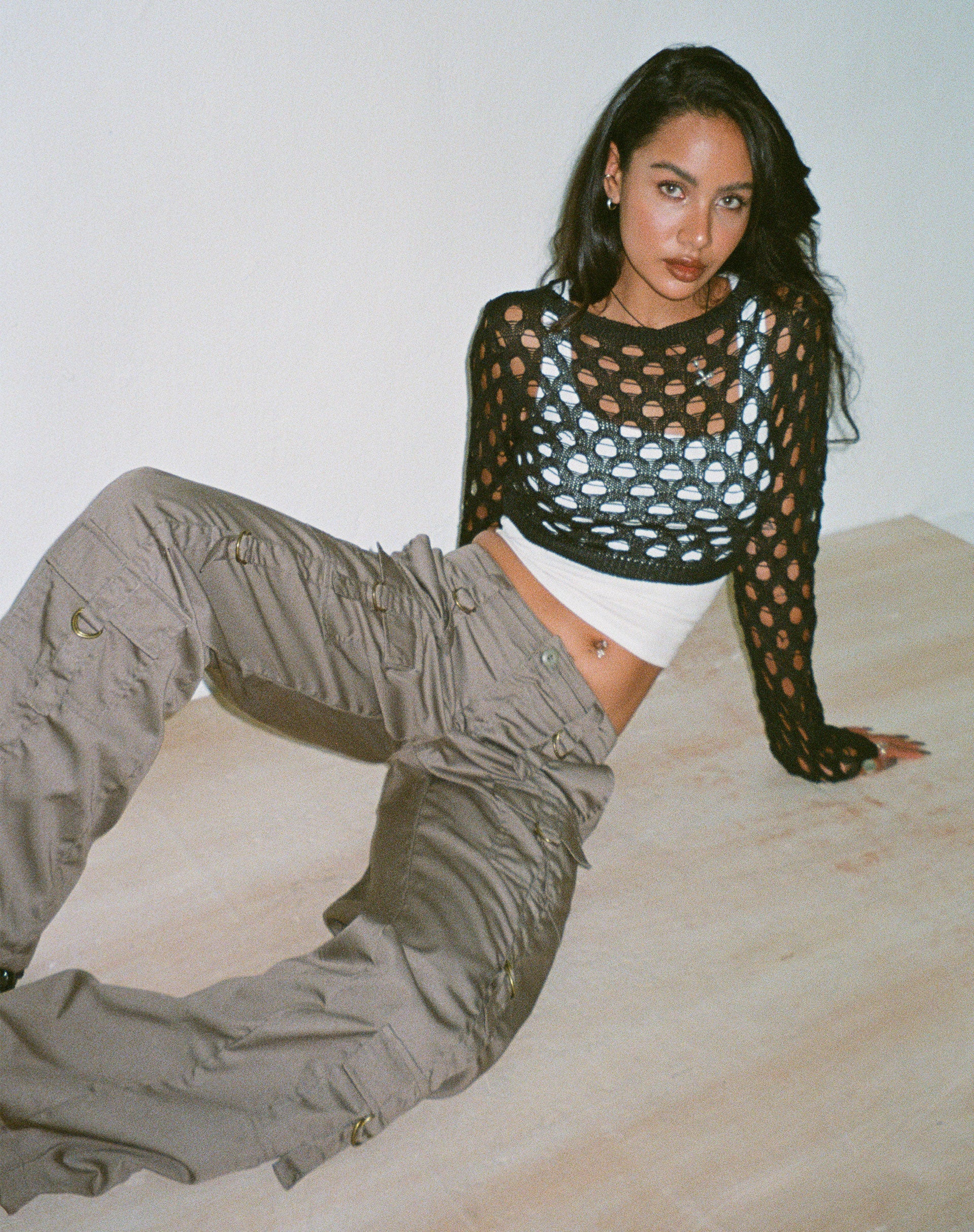 image de Kansaya Crop Top in Black