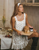 Image de Karina Dress in Funshine Floral Off White