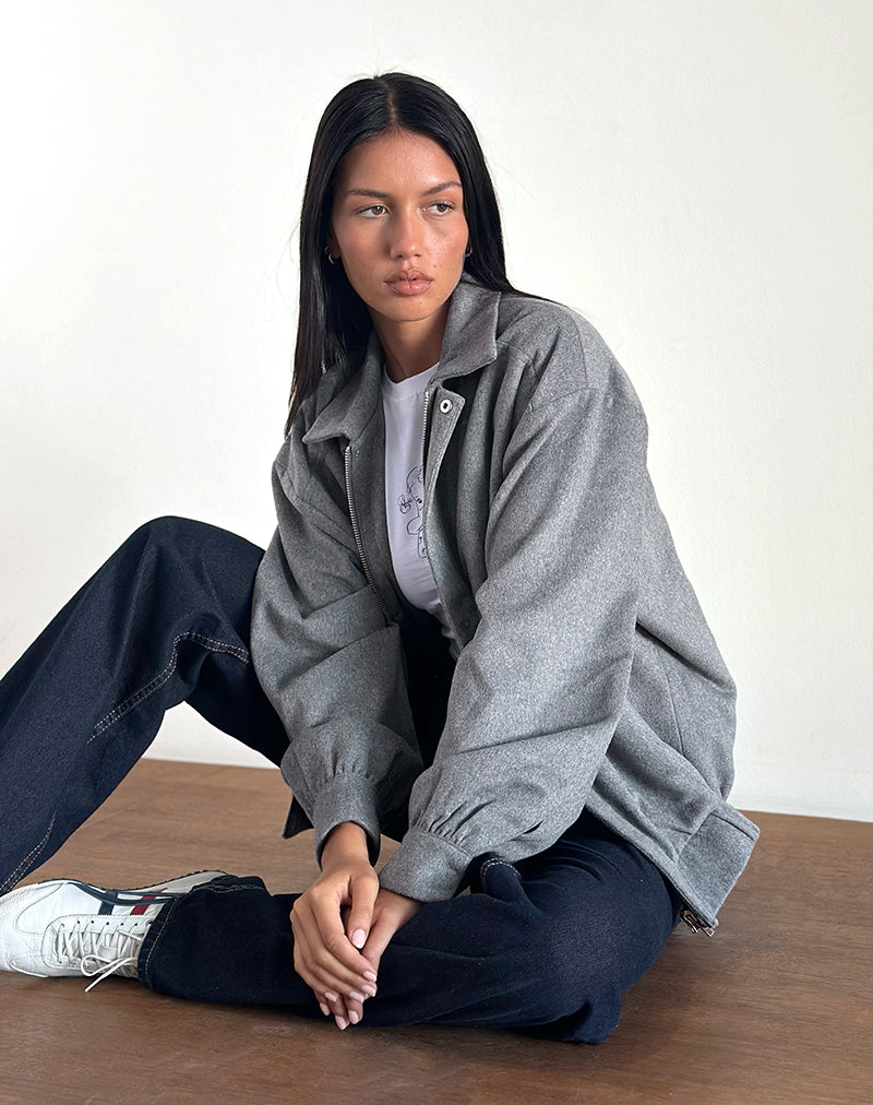 Image de Karinta Jacket in Grey Marl Wool