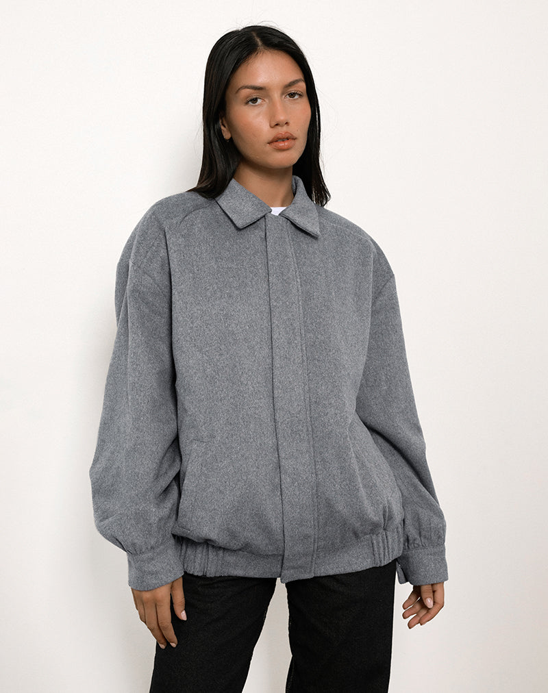 Image de Karinta Jacket in Grey Marl Wool