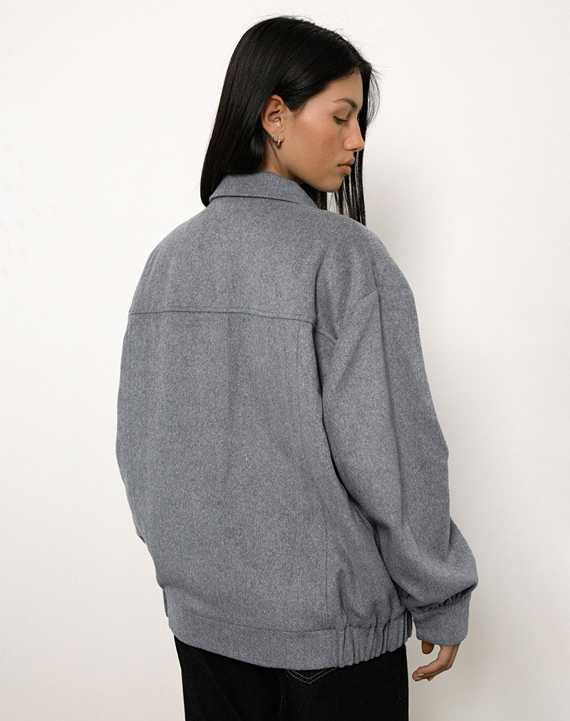Image de Karinta Jacket in Grey Marl Wool