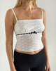 Image de Katisa Top in Broderie White