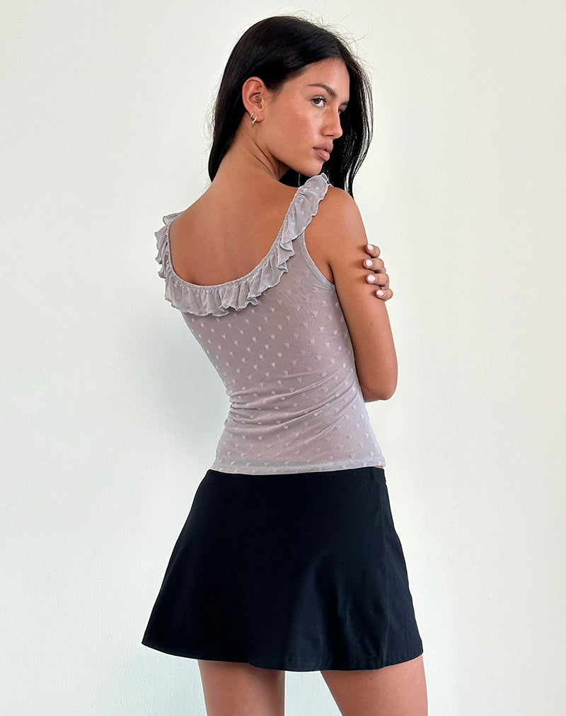 Image de Kavya Top in Heart Flock Grey