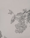 Fleur de dentelle grise