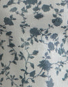Fleur à paillettes grise