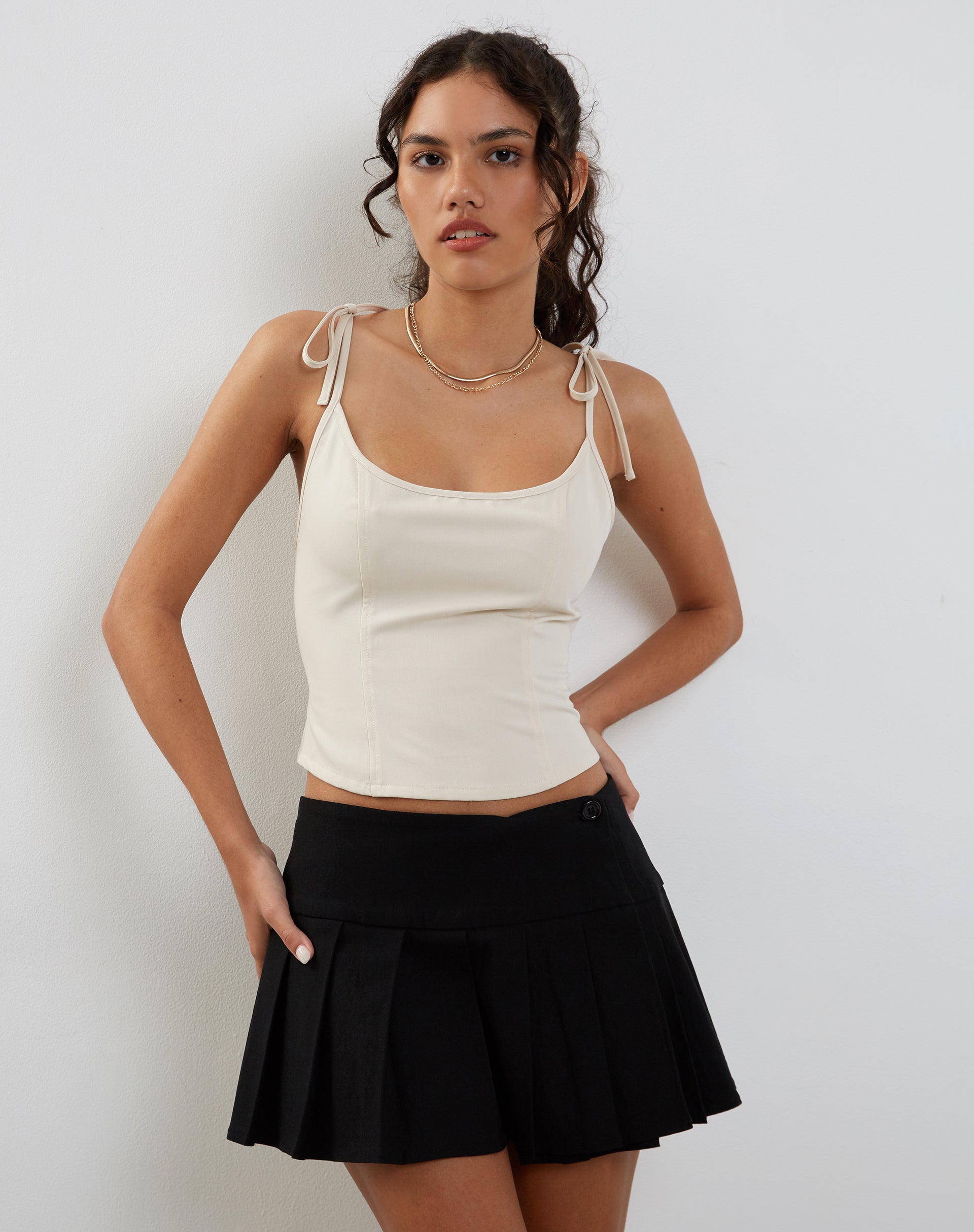 Image de Kiona Corset Top in Tailoring Cream