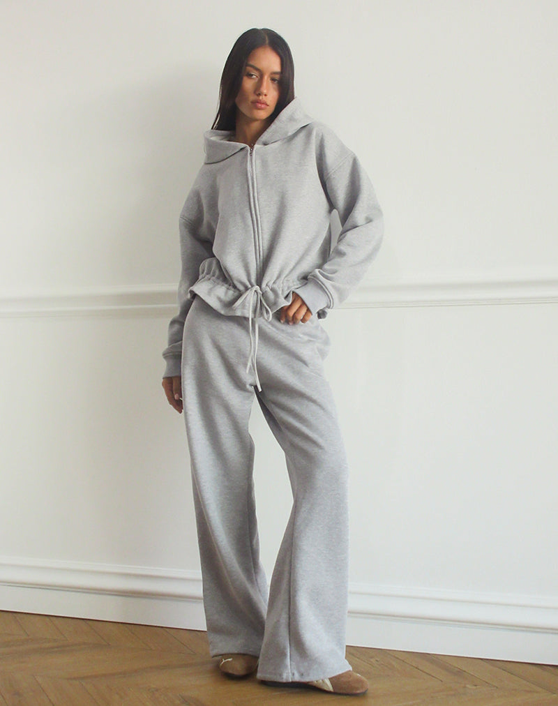 Pantalon de jogging ample en gris marron