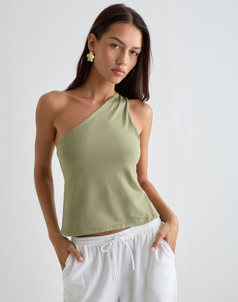 Image de Klazari Top in Jersey Sage Green