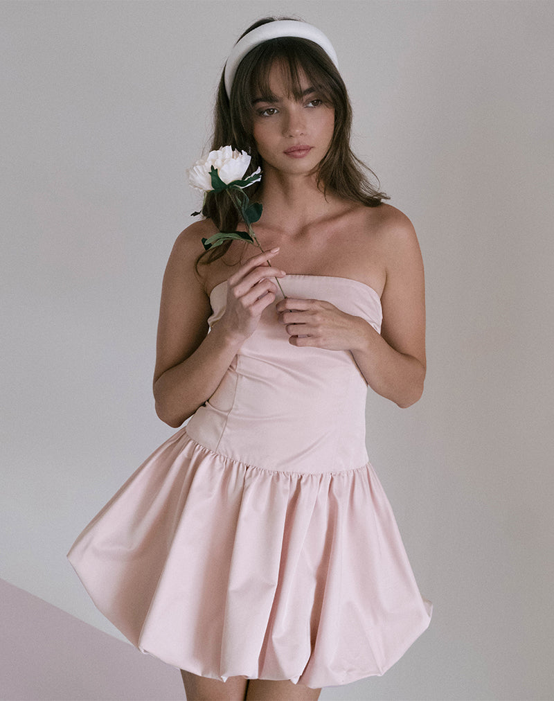 Krayofa - Mini robe bouffante - Rose bébé