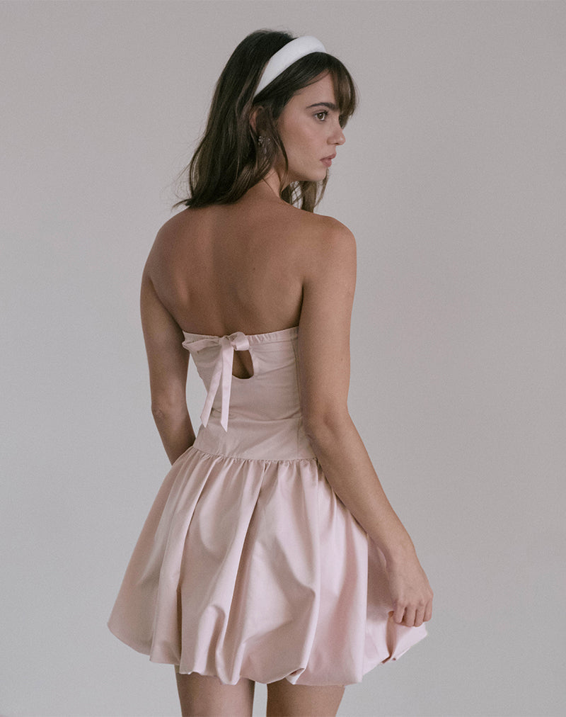 Image de Krayofa Mini robe bouffante en rose bébé