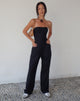 Image de MOTEL X JACQUIE Combinaison bandeau Kyaria en noir