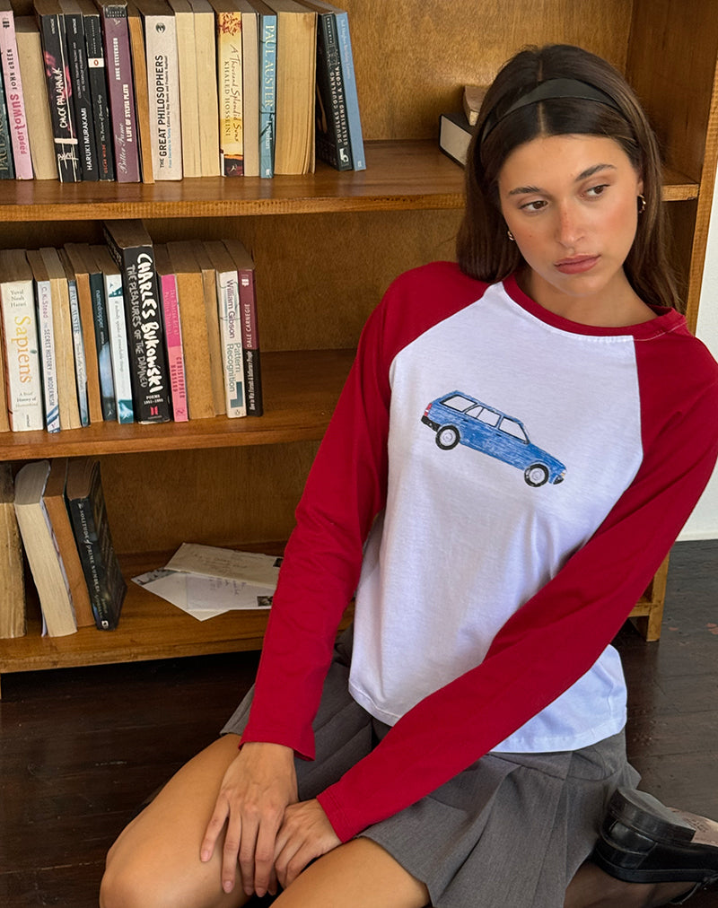 Top Kyiato en Adrenaline Red Car Print