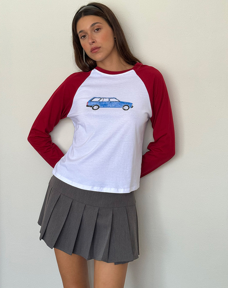 Top Kyiato en Adrenaline Red Car Print