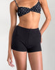 Image de Short Kyomi en noir côtelé