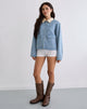 Image de la veste Kahyun en Denim Light Wash
