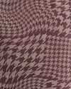 Pied-de-poule Warped Marron