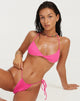 image de Leyna Bikini Bottom in Hot Pink