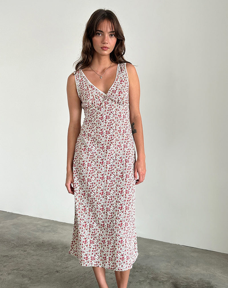 Image de la robe midi Lavisha en Pretty Ditsy