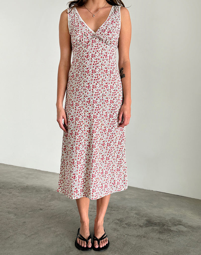 Image de la robe midi Lavisha en Pretty Ditsy
