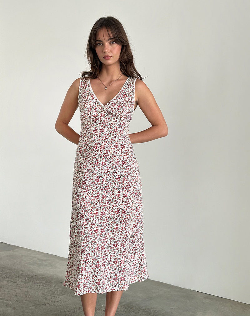 Image de la robe midi Lavisha en Pretty Ditsy