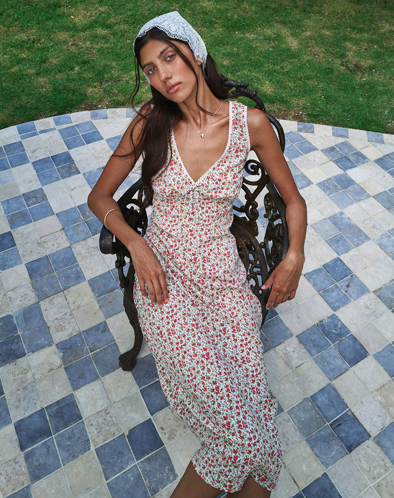 Image de la robe midi Lavisha en Pretty Ditsy