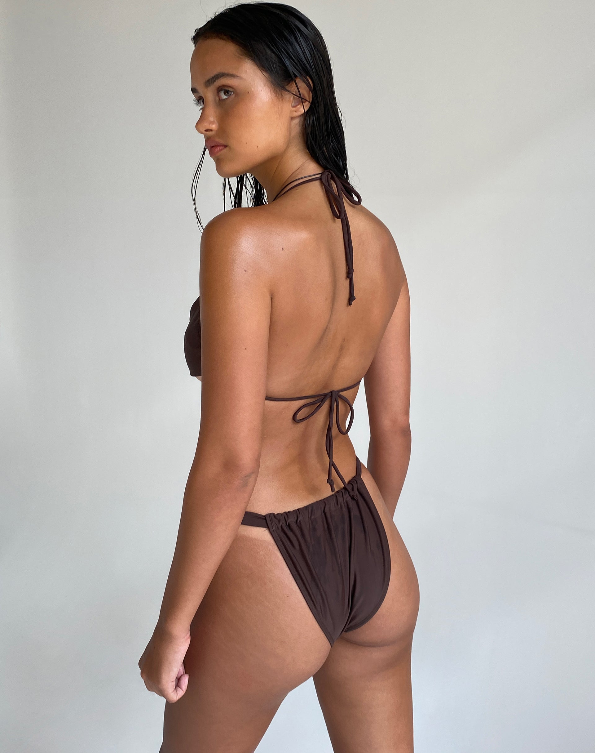 Image de Lawa Bikini Top in Coconut Brown