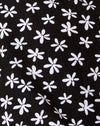 90s Daisy noir et blanc