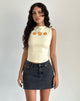 Image de Leen Tank Top in Buttermilk Oranges