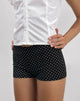 Image de Eunia Short in Micro Polka Black