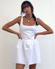Image de Mini robe Leshiel en blanc