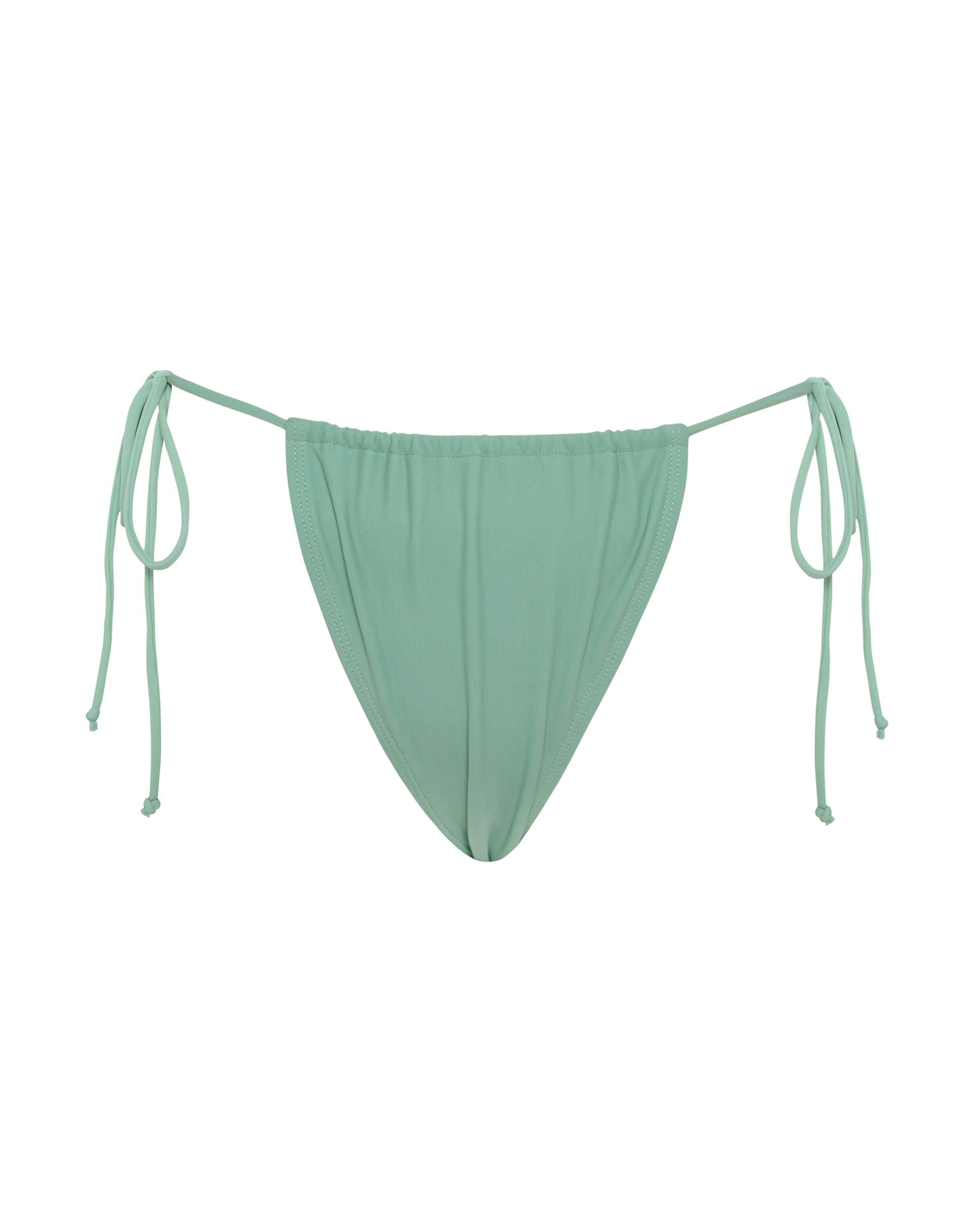 Image de la culotte de bikini Leyna en vert lichen