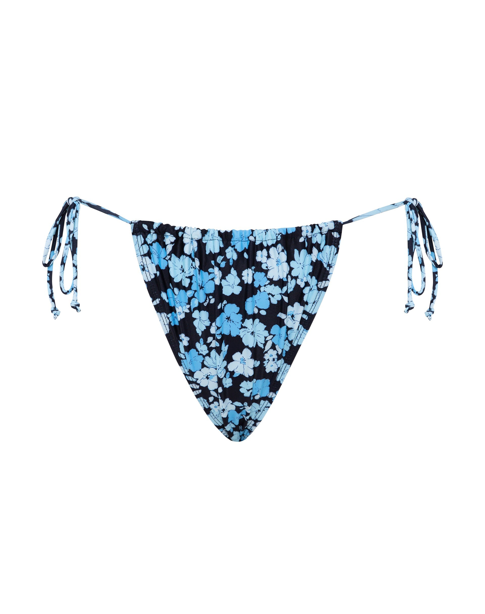 Image de Leyna Bikini Bottom in Pastel Blue Floral