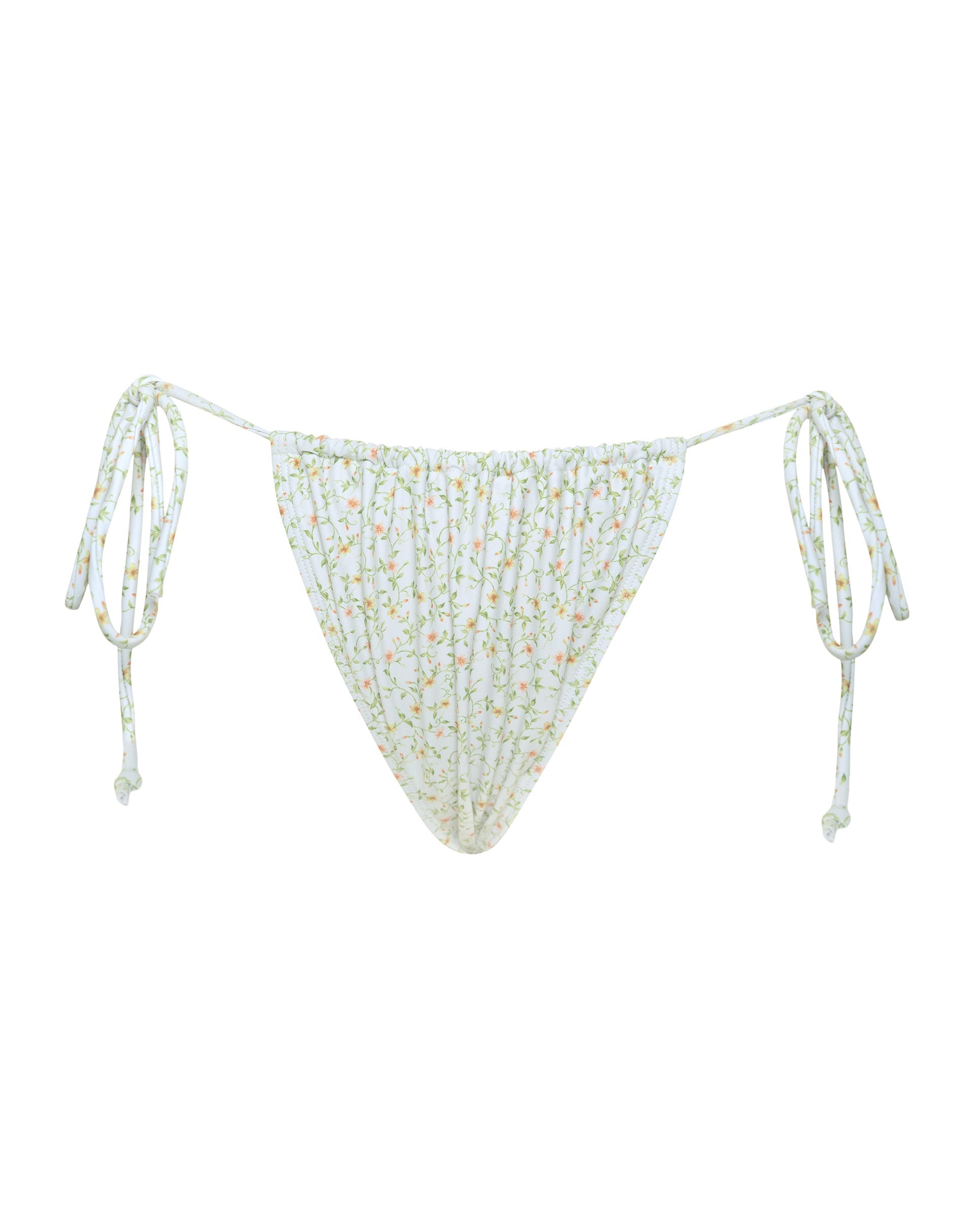 Image de Leyna Bikini Bottom in Pretty Petal Ivory
