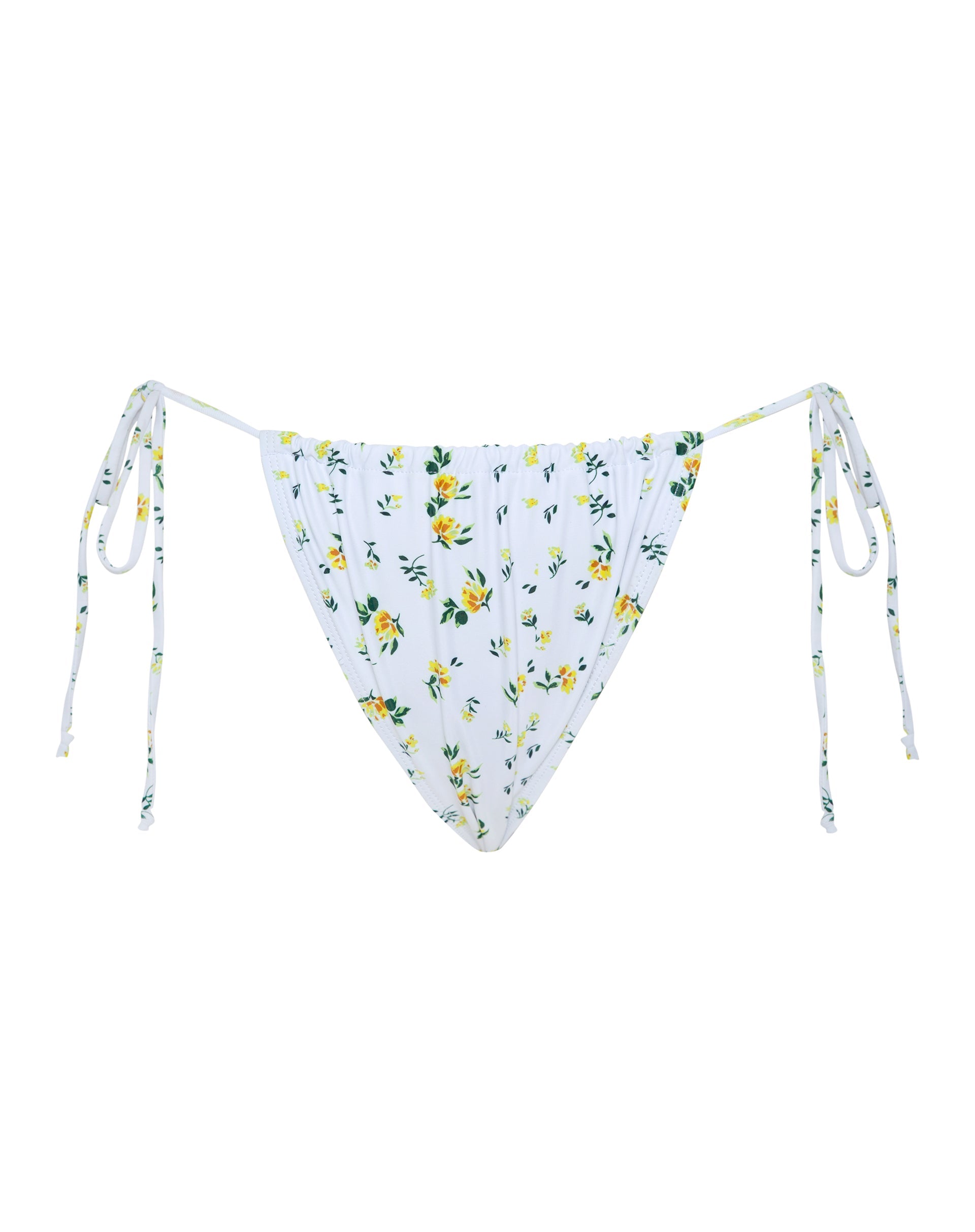 Image de Leyna Bikini Bottom in Yellow Ditsy Floral