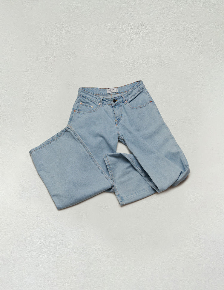 Denim délavé
