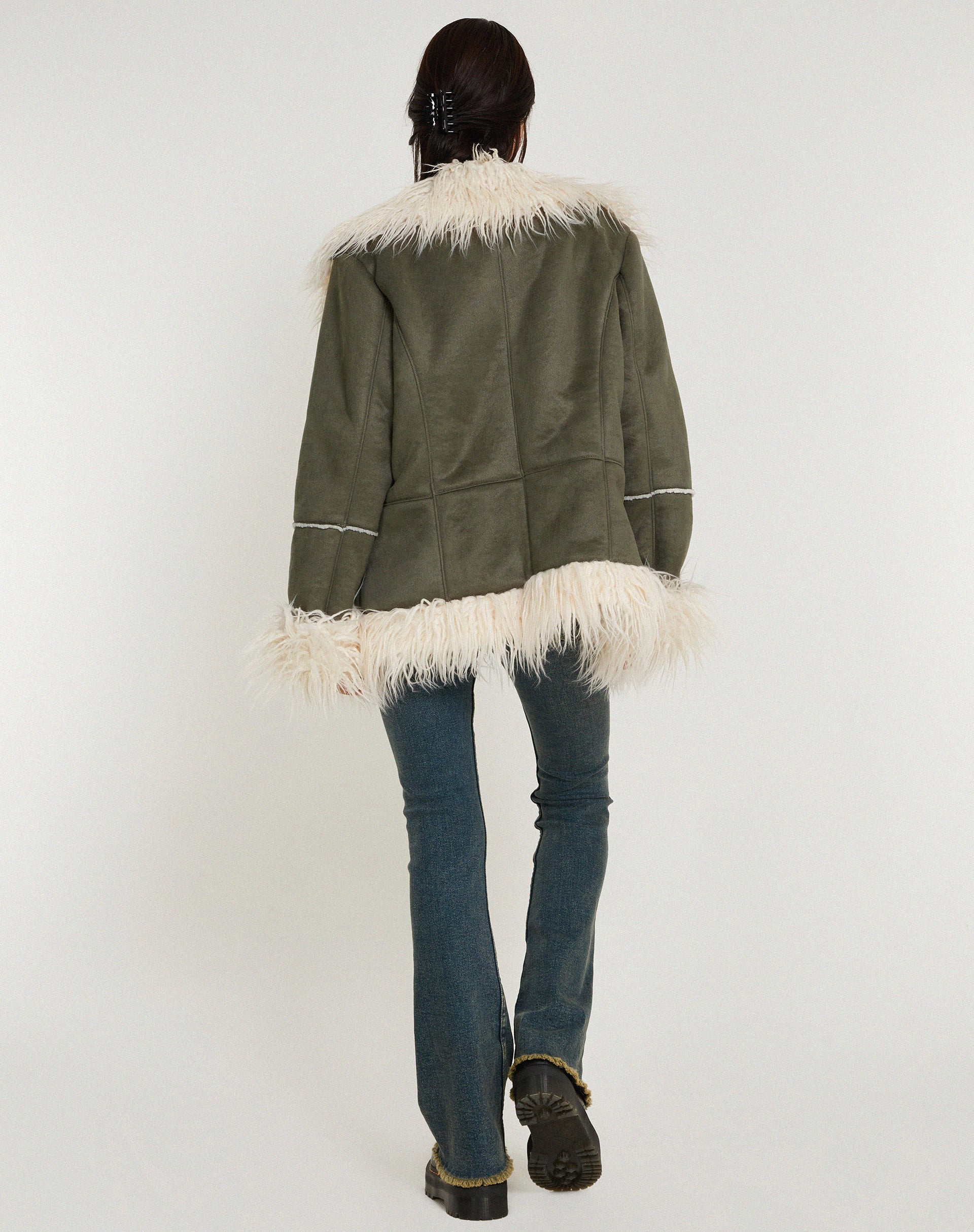 image du manteau Limin en vert forêt